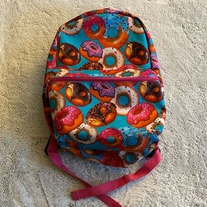 Global Degree  Donuts Backpack  OS school  carry all
